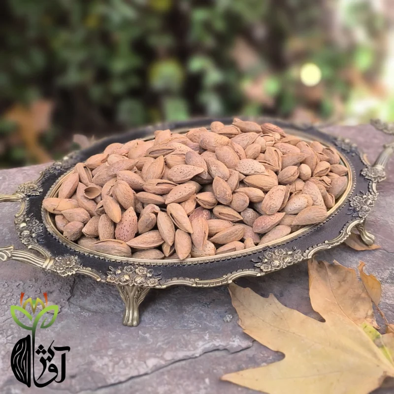 بادام کاغذی خام منقا