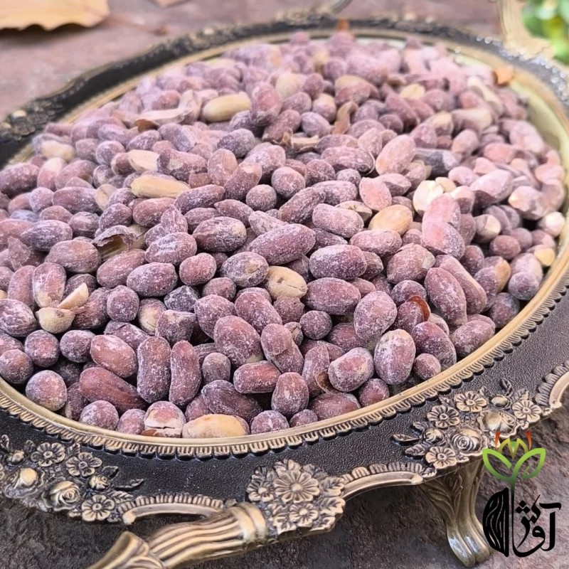 مغز بادام زمینی تنوری